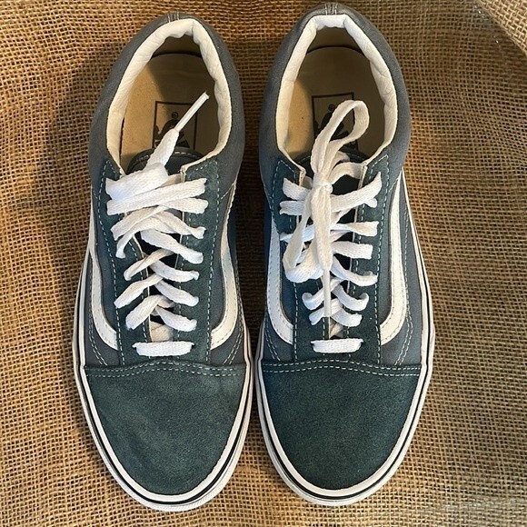 Vans Old Skool Canvas Blue Mirage, women’s size 8, men’s size 6.5 - Picture 6 of 10